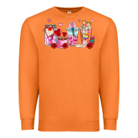 Carrot valentines day coffee cup Premium Sweatshirt - AdoDesignShop