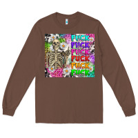 Chestnut fuck this fuck that Long Sleeve Tee - RanaPortraitStore