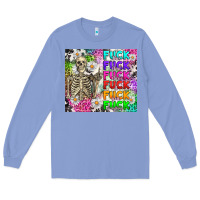 Colony Blue fuck this fuck that Long Sleeve Tee - RanaPortraitStore