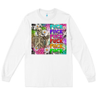 White fuck this fuck that Long Sleeve Tee - RanaPortraitStore