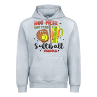 Heather Grey hot mess always stressed softball mama stanley cup Urban Hoodie - MaliasSmallBusiness