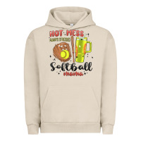 Pigment French Oak hot mess always stressed softball mama stanley cup Urban Hoodie - MaliasSmallBusiness