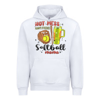 White hot mess always stressed softball mama stanley cup Urban Hoodie - MaliasSmallBusiness