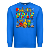 True Royal see the able not the label Premium Sweatshirt - JahusDesignShop