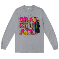 Heather Grey graduate 2023 Long Sleeve Tee - RanaPortraitStore