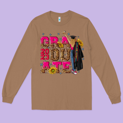 Graduate 2023 Long Sleeve Tee Designed By Ranaportraitstore