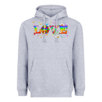 Heather Grey lgbtq love libbey glass Heavyweight Hoodie - HRA Design Shop