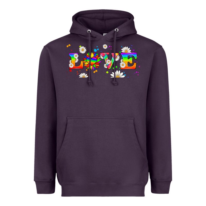 Lgbtq Love Libbey Glass Heavyweight Hoodie by HRA Design Shop | Teevron