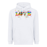 White lgbtq love libbey glass Heavyweight Hoodie - HRA Design Shop