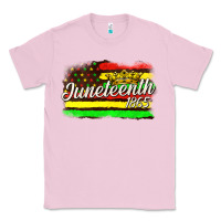 Bubblegum Pink juneteenth 1865 with crown flag Classic Tee - texasbilliewilder