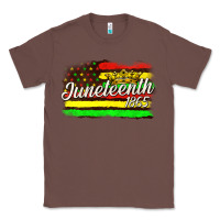 Chestnut juneteenth 1865 with crown flag Classic Tee - texasbilliewilder