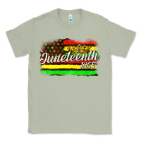 Matcha juneteenth 1865 with crown flag Classic Tee - texasbilliewilder