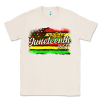 Natural juneteenth 1865 with crown flag Classic Tee - texasbilliewilder