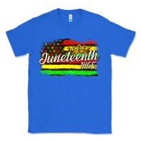 True Royal juneteenth 1865 with crown flag Classic Tee - texasbilliewilder