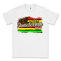 White juneteenth 1865 with crown flag Classic Tee - texasbilliewilder