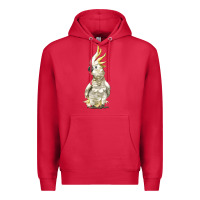 Cardinal Cockatoo Bird Premium Hoodie - LillyAllenDesigns