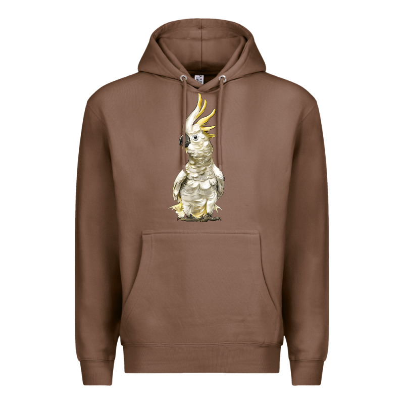 Cockatoo Bird Premium Hoodie by LillyAllenDesigns | Teevron