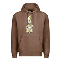 Chestnut Cockatoo Bird Premium Hoodie - LillyAllenDesigns