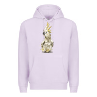 Lilac Cockatoo Bird Premium Hoodie - LillyAllenDesigns