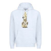 White Cockatoo Bird Premium Hoodie - LillyAllenDesigns