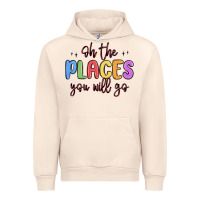 Sandshell oh the places you will go Urban Hoodie - MaliasSmallBusiness