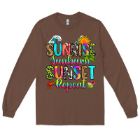 Chestnut sunrise sunburn sunset repeat Long Sleeve Tee - RanaPortraitStore