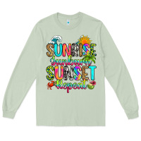 Matcha sunrise sunburn sunset repeat Long Sleeve Tee - RanaPortraitStore