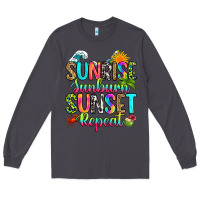 Smoke sunrise sunburn sunset repeat Long Sleeve Tee - RanaPortraitStore