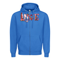 True Royal valentines day dental love Zipper Hoodie - RanaPortraitStore