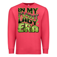 Cardinal in my plant lady era Premium Sweatshirt - JahusDesignShop