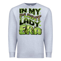 Heather Grey in my plant lady era Premium Sweatshirt - JahusDesignShop