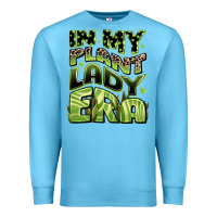 Ocean Blue in my plant lady era Premium Sweatshirt - JahusDesignShop