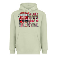 Matcha I've got bus full of Valentine Heavyweight Hoodie - RacoonDesign