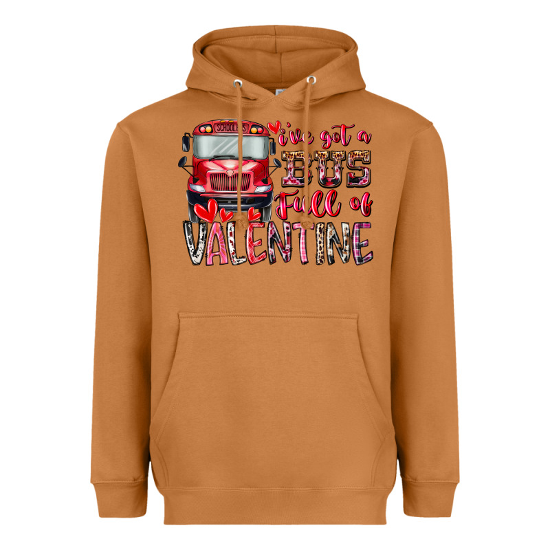I've Got Bus Full Of Valentine Heavyweight Hoodie by RacoonDesign | Teevron