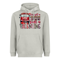 Moon Dust I've got bus full of Valentine Heavyweight Hoodie - RacoonDesign