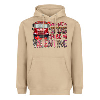 Mushroom I've got bus full of Valentine Heavyweight Hoodie - RacoonDesign