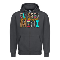 Smoke blessed mini Zipper Hoodie - Zillion Design Studio