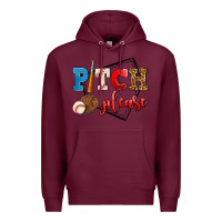 Burgundy pitch please Premium Hoodie - AdoDesignShop