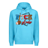 Ocean Blue pitch please Premium Hoodie - AdoDesignShop