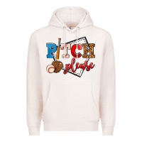 Pale Pink pitch please Premium Hoodie - AdoDesignShop
