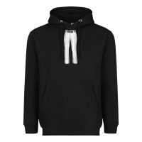 Black baseball uniform pant fa element Heavyweight Hoodie - FaDigitalArtStudio