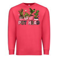 Cardinal pot head plants Premium Sweatshirt - JahusDesignShop