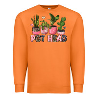 Carrot pot head plants Premium Sweatshirt - JahusDesignShop