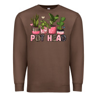 Chestnut pot head plants Premium Sweatshirt - JahusDesignShop