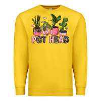 Lemon pot head plants Premium Sweatshirt - JahusDesignShop