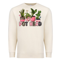 Sandshell pot head plants Premium Sweatshirt - JahusDesignShop