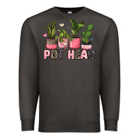 Smoke pot head plants Premium Sweatshirt - JahusDesignShop
