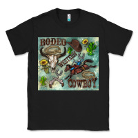 Black country western Classic Tee - Zillion Design Studio