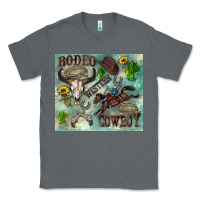 Charcoal Heather country western Classic Tee - Zillion Design Studio