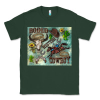 Sports Green country western Classic Tee - Zillion Design Studio